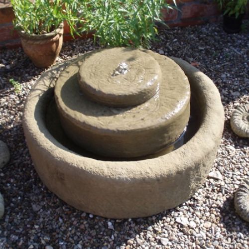 Small Millstone Water Feature